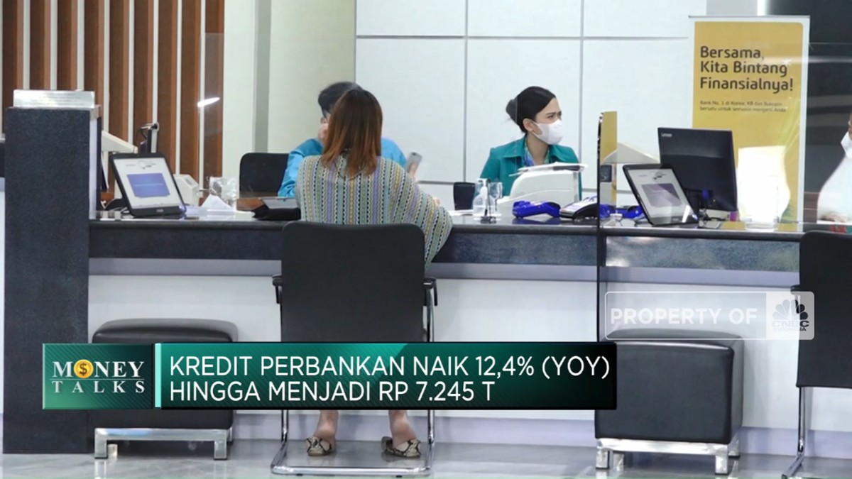 Pinjaman bank meningkat 12,4% (year-on-year) menjadi 7.245.000